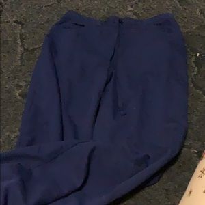 Navy blue medium scrub bottoms